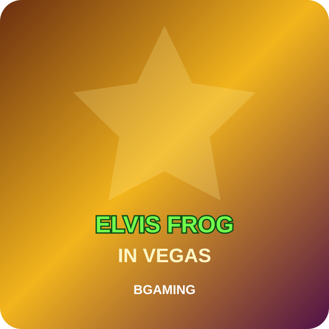 Elvis Frog in Vegas slot artwork